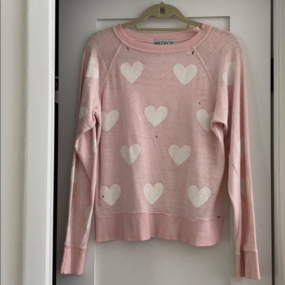Wildfox distressed sweater